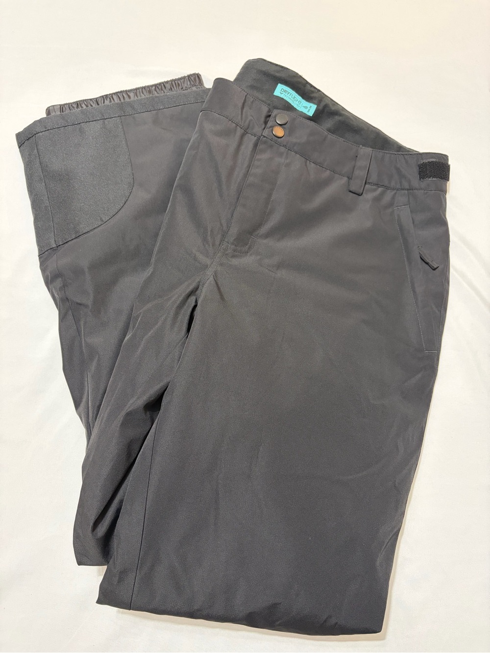 Roxy DryFlight 10K Ski Snowboard Snow Pants Black Women Medium Insulated Winter
